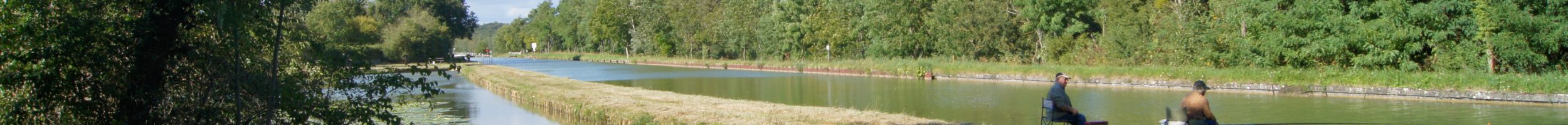 Pêcheurs sur le canal Pêcheurs sur le canal